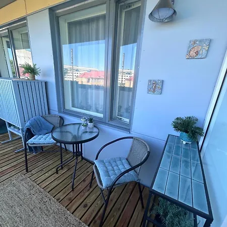 아파트 Stella's - Center - Free Secure Parking - Big Sun Terrace - Air Conditioning - Wifi - Tram To The Bus Station And Old Town
